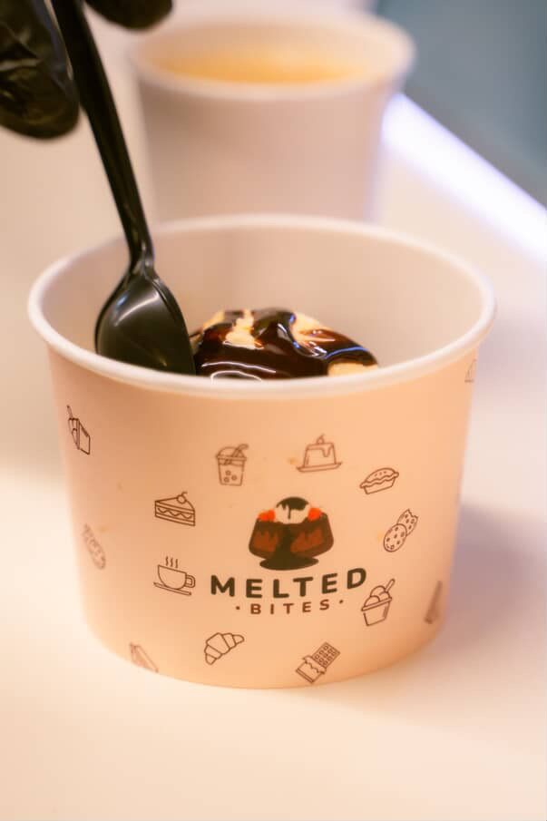 Melted Bites Lava Cake Sundae